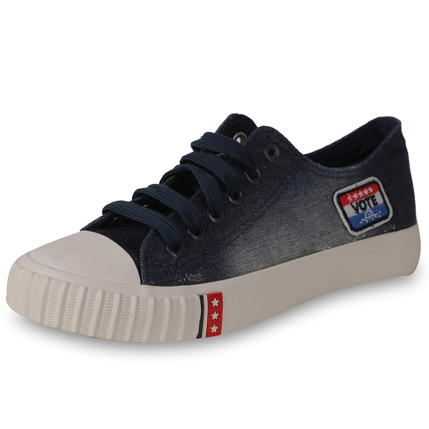 denim canvas shoes women's