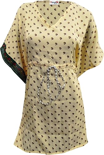 cream kaftan dress