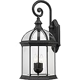Nuvo Lighting 60/4969 Traditional Three Light Outdoor Wall Mount from Boxwood collection in Black finish