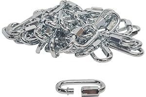 PROFESSIONAL EZ TRAVEL COLLECTION 50-Pack Screw Threaded Quick Link Connect Stainless Steel SAE (5/16")
