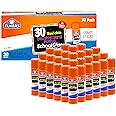 Elmer's Disappearing Purple School Glue Sticks, Washable, 22 Grams, 30 Count - Classroom Essentials, Arts & Crafts, #1 Teache