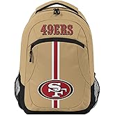 FOCO San Francisco 49ers NFL Alternate Color Action Backpack - Gold