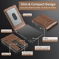 Slim RFID Blocking Wallet for Men - Minimalist