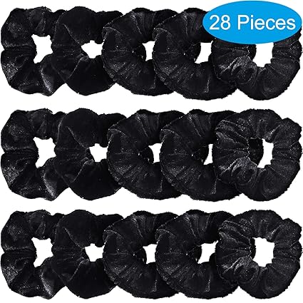 whaline 12 pieces hair scrunchies velvet elastics