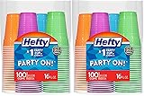 Hefty Party On Disposable Plastic