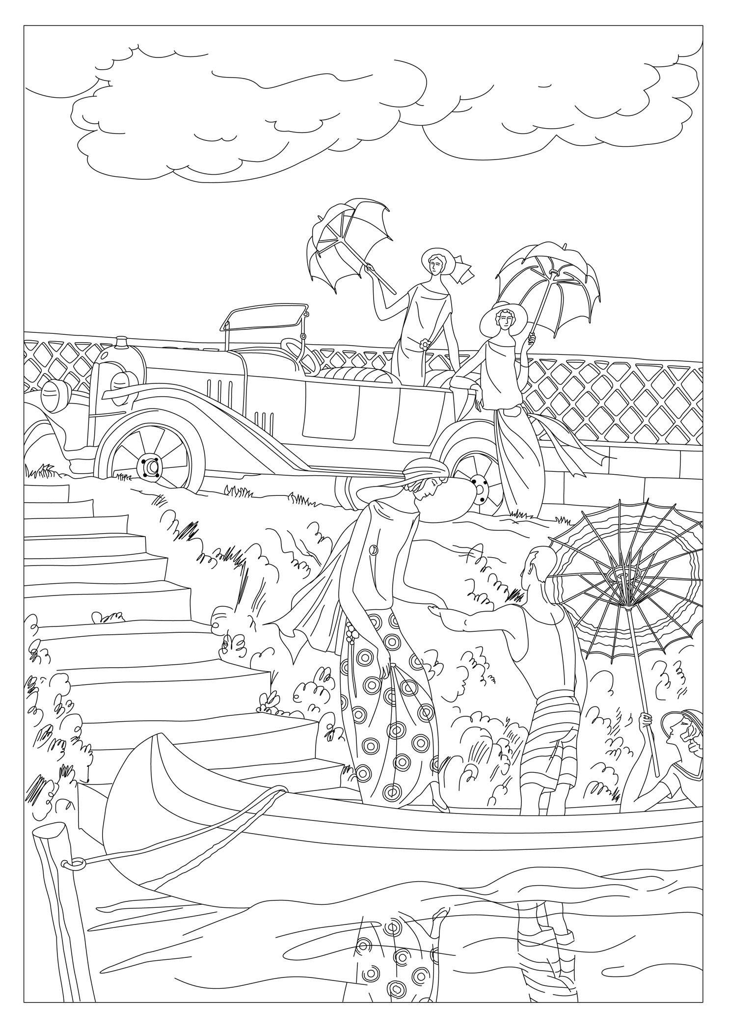 パリのアール デコ ファッションbook 大人の塗り絵 ヤエスメディアムック500 パピエ コレ 本 通販 Amazon