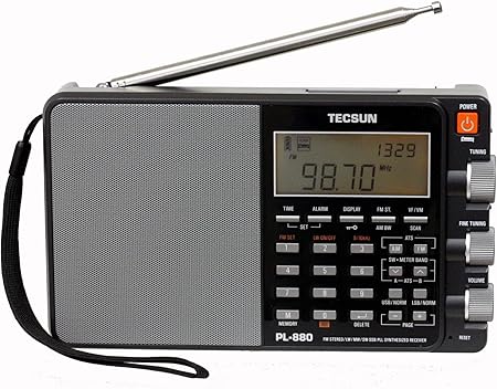 Amazon Tecsun Pl 0 Fm Lw Mw Sw Ssb Pll短波ラジオ 3050局メモリー Tecsun ポータブル ラジオ