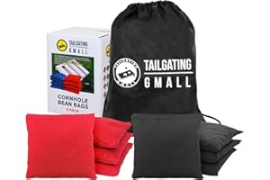 Tailgating Gmall Cornhole Bags Set of 8 Regulation Professional Corn Hole Bean Bags Weather Resistant for Tossing Adults Yard Game