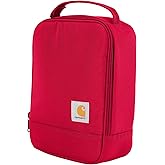 Carhartt Insulated Lunch Cooler For Men and Women, Fully Insulated Lunch Pale for Everyday Use, Industry Red