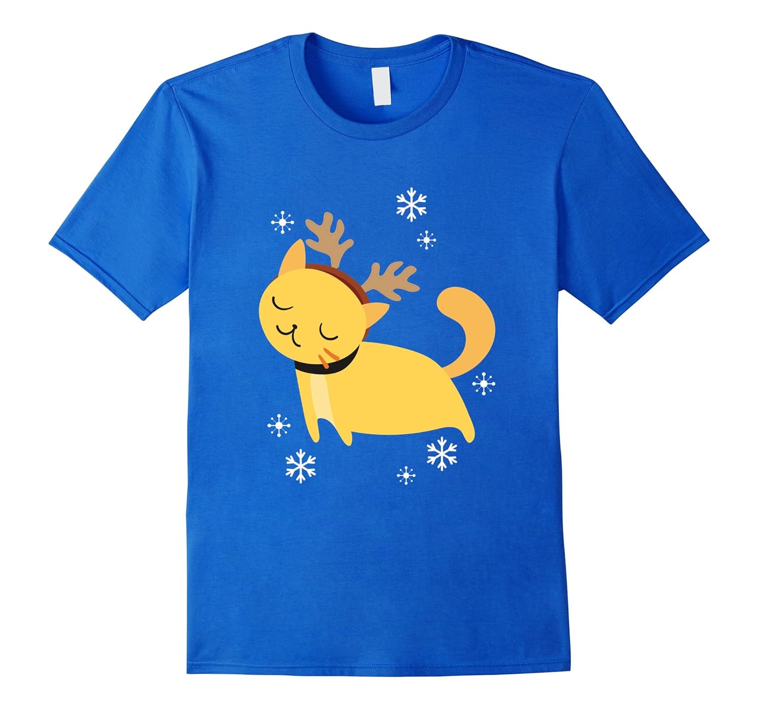 Lovely Cat Merry Christmas Happy New Year Funny T-Shirt gift-ANZ