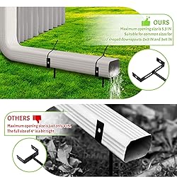 1 Pack Rainwater Downspout Bracket with