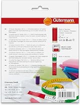 Gütermann Sewing Thread Set 10 Spools 100m Strong Colors + Measuring Tape view 3