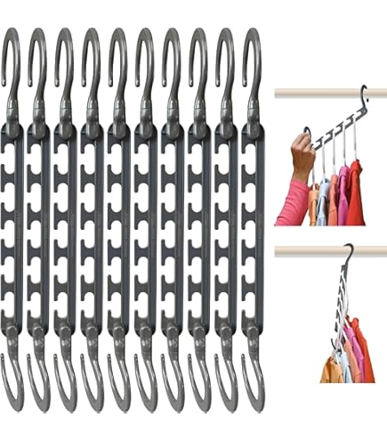 8-Hook Rotating Coat Rack – Space-Saving Wooden Hanger For Belts, Ties, Scarves & More - View #8