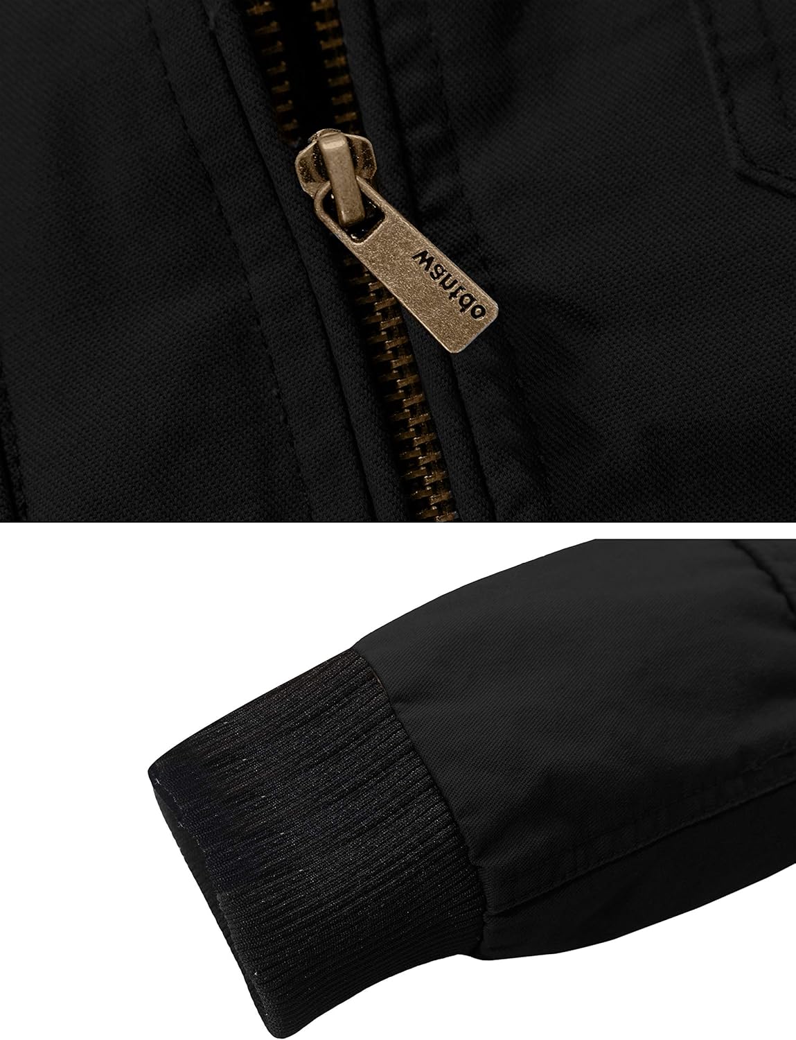 Wantdo Men's Military Cotton Lightweight Casual Stand Collar Windbreaker Jacket: Clothing