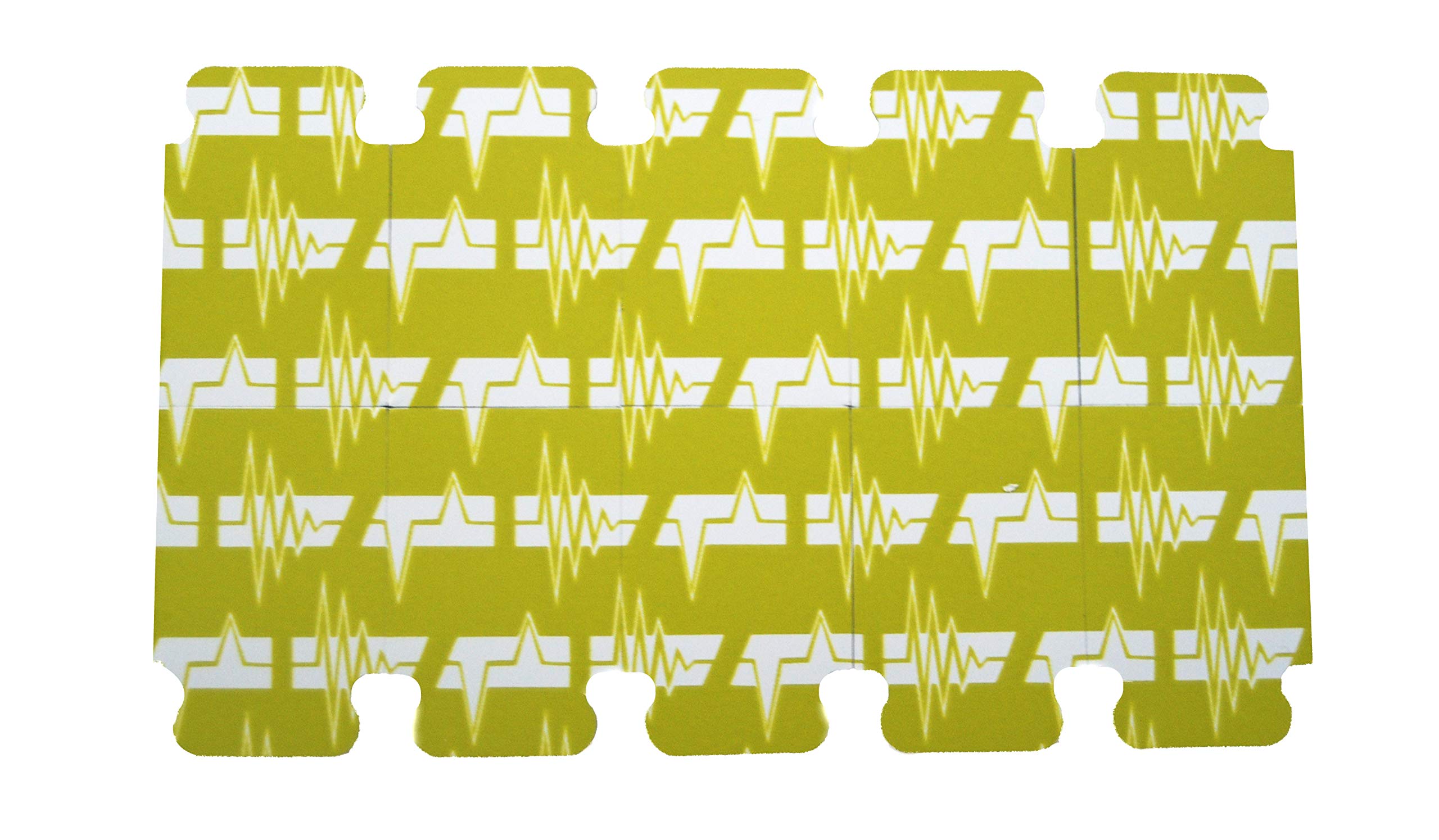 Fiab F3001ECG Disposable Pre-Gelled Stamp Electrodes for ECG, 23 x 34 mm