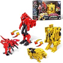Amazon.com: QUANTUM HEROES DINOSTER Quick Switching Dinobot 2 Pack ...