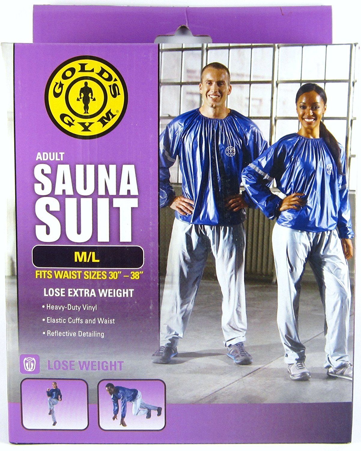 Gold's gym sauna suit Clearance