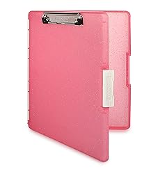 Dexas Slimcase 2 Plastic Clipboard with Storage and