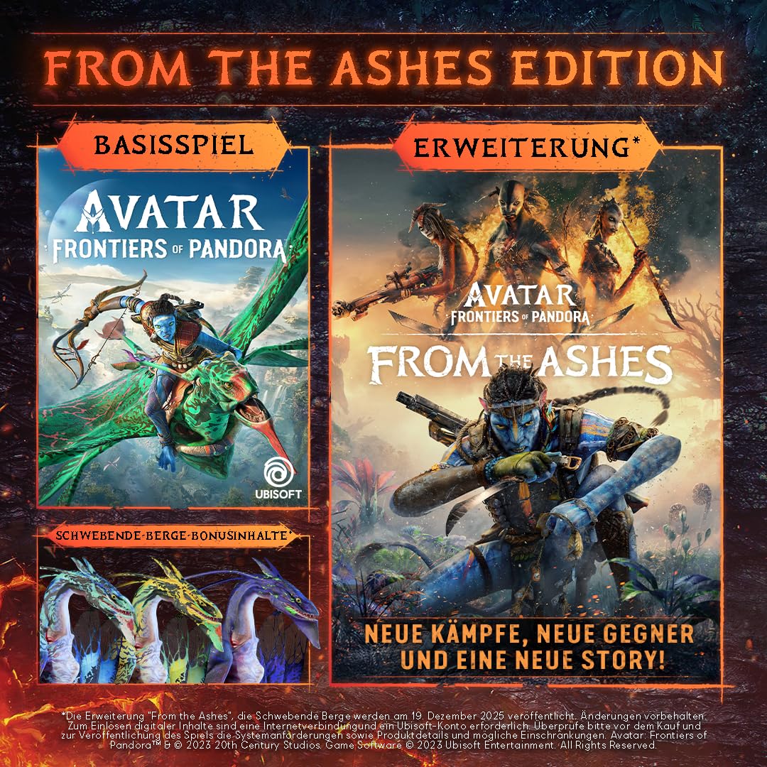 Avatar: Frontiers of Pandora - From the Ashes Edition [PlayStation 5] - Enthält Basisspiel und Erweiterung 2