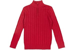 Cozeeme Half Zip Long Sleeve Sweater Toddler to Big Kid
