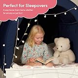Snuggy Snuggy Pod Bed Canopy Navy Single Bed Tent view 4