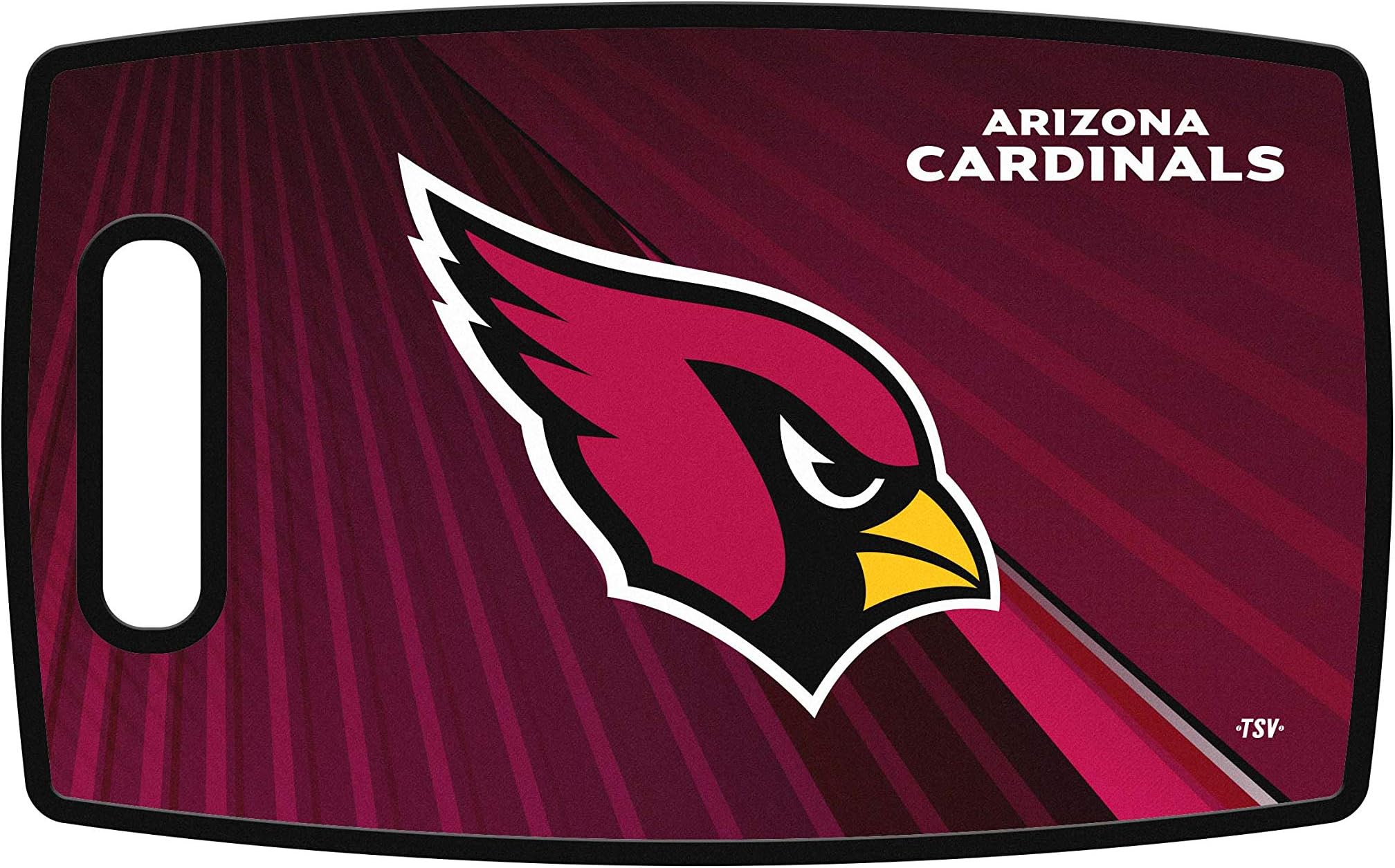 Sports Vault NFL Arizona Cardinals Large Cutting Board, 14.5" x 9"
