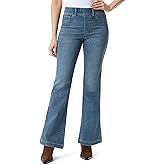 Gloria Vanderbilt Womens Shape Effect Pull On High Rise Flare Jean Standard