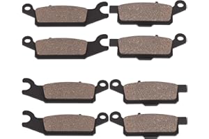 Front & Rear Brake Pad Kit for Yamaha Grizzly 700 550 Pads YFM 700 Grizzly 700 2007-2015 3B4-W0045-00 3B4-W0045-10