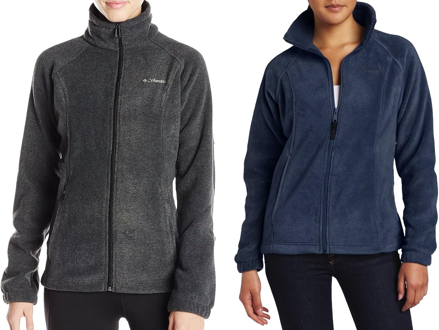 charcoal heather columbia jacket