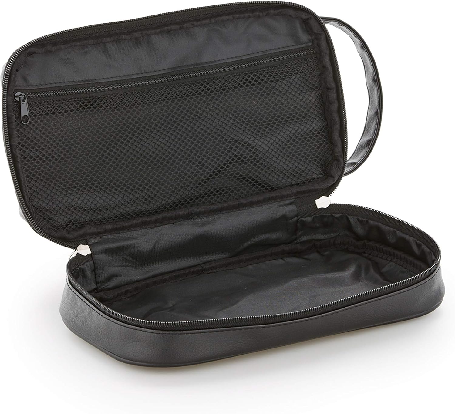 Perry Ellis Portfolio Zip Top Pebble Travel Case Packing Organizers