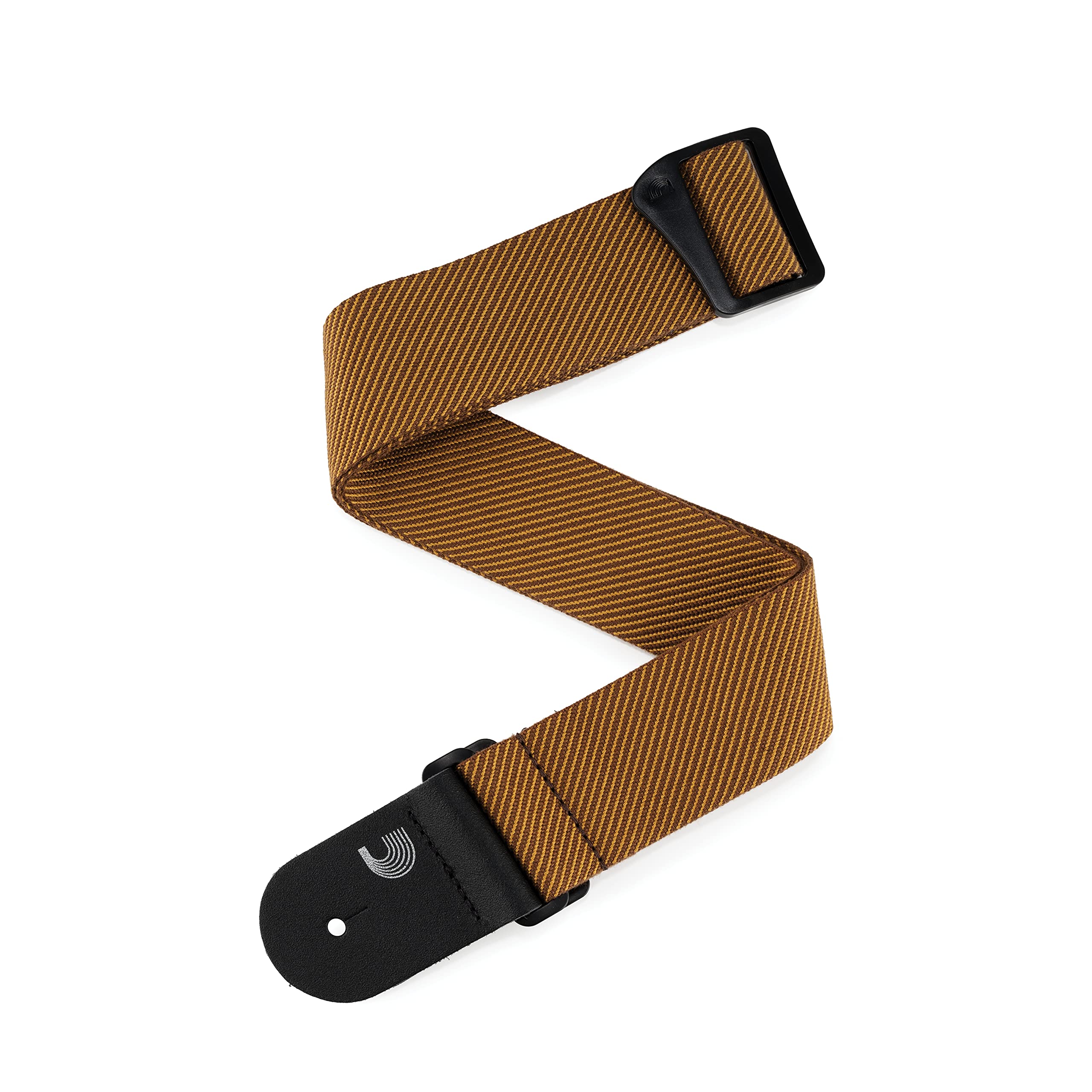 Planet Waves D'Addario Accessories Guitar Strap - Adjustable Electric, Acoustic & Bass Guitar Strap - Classic Tweed Brown Cotton Strap