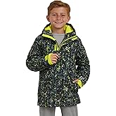 Lands' End Boys' Squall Waterproof Fleece Lined Insulated Jacket