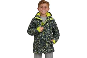 Lands' End Boys' Squall Waterproof Fleece Lined Insulated Jacket