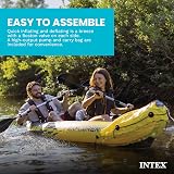 Intex Explorer K2 Kayak Yellow 2-Person Prior Model 400 lb Capacity view 6