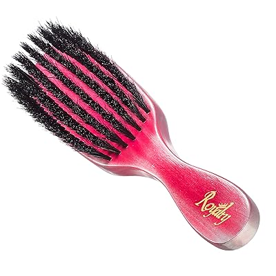 Royalty By Brush King Wave Brush #715-7 Row Soft Brush - From The Maker Of Torino Pro 360 Wave Brushes