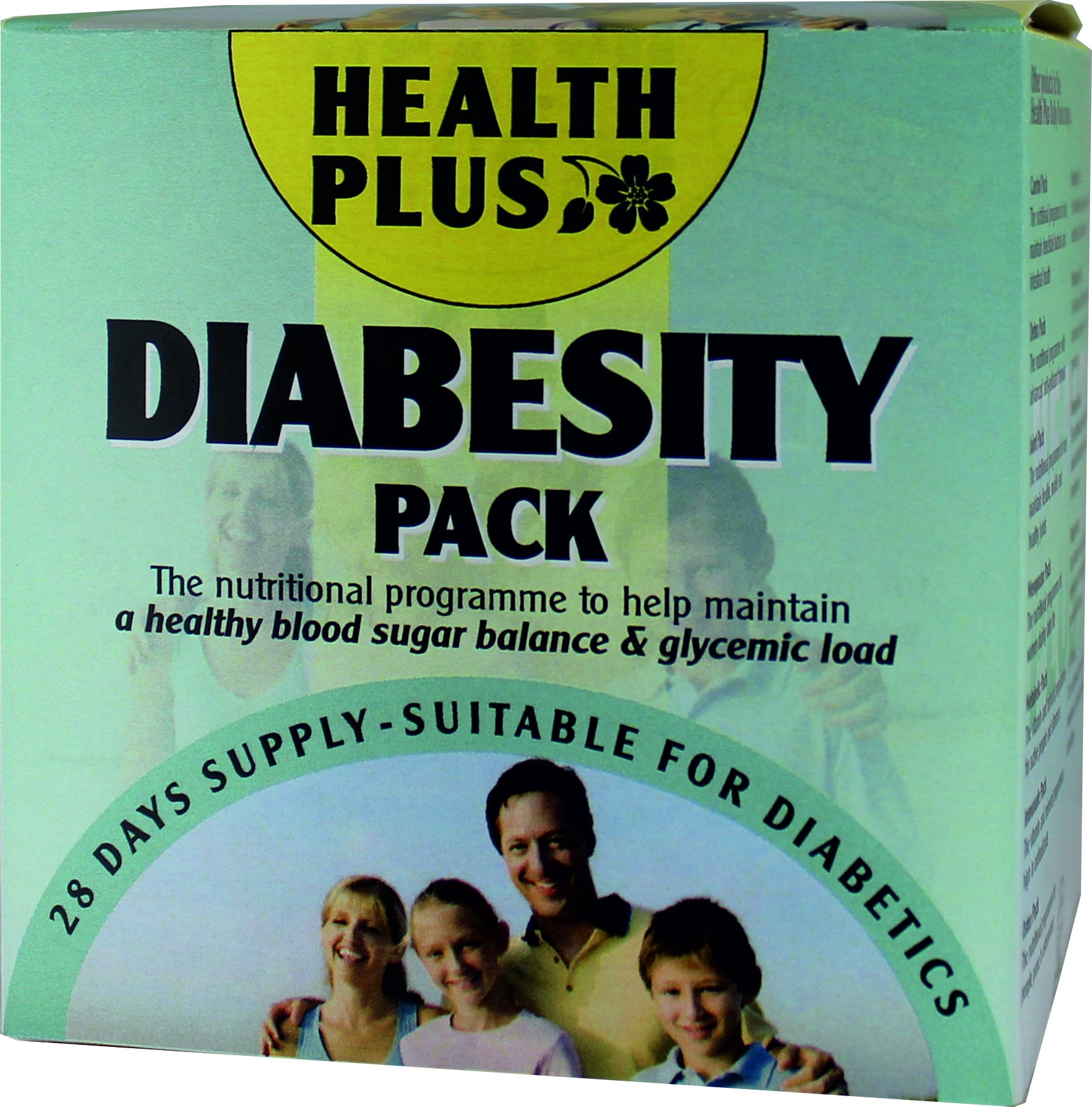 Health Plus Diabesity Pack Blood Sugar Balancing Daily Supplement - 28 Day Supply