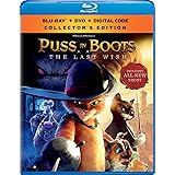 Puss in Boots: The Last Wish(Blu-Ray + DVD + Digital)