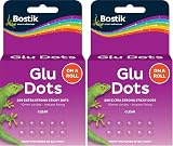 Bostik Glu Dots on a Roll Extra Strong 200 Dots Pack of 2 Clear view 1
