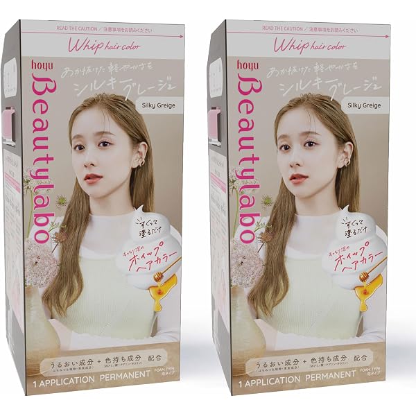 Hoyu Beautylabo Whip Haarfarbe In Monoton-Grau – Cremige Schaumfarbe Für Intensive Grautöne