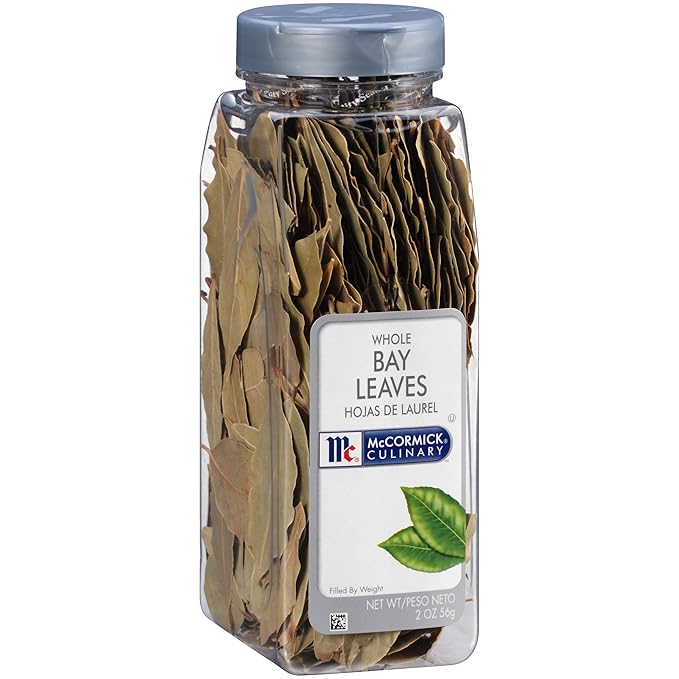 Amazon Com Mccormick Culinary Whole Bay Leaves 2 Oz Bay Leaf