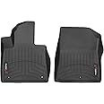 WeatherTech Custom Fit FloorLiners for Hyundai Santa Fe - 1st Row (4416561), Black