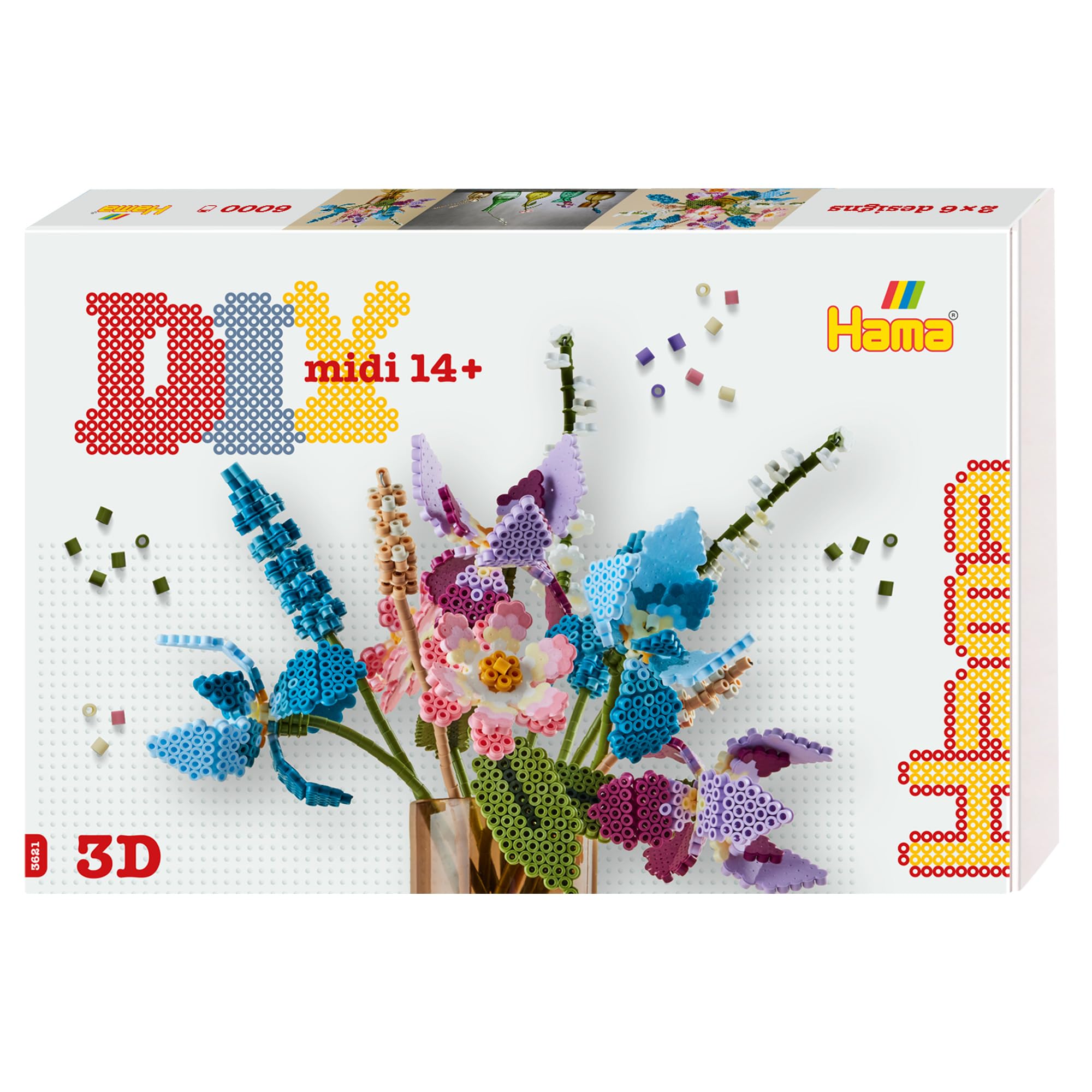 Hama Beads 3621 Art Kit Bouquet