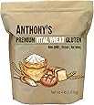 Anthony's Vital Wheat Gluten, 4 lb, High in Protein, Vegan, Non GMO, Keto Friendly, Low Carb