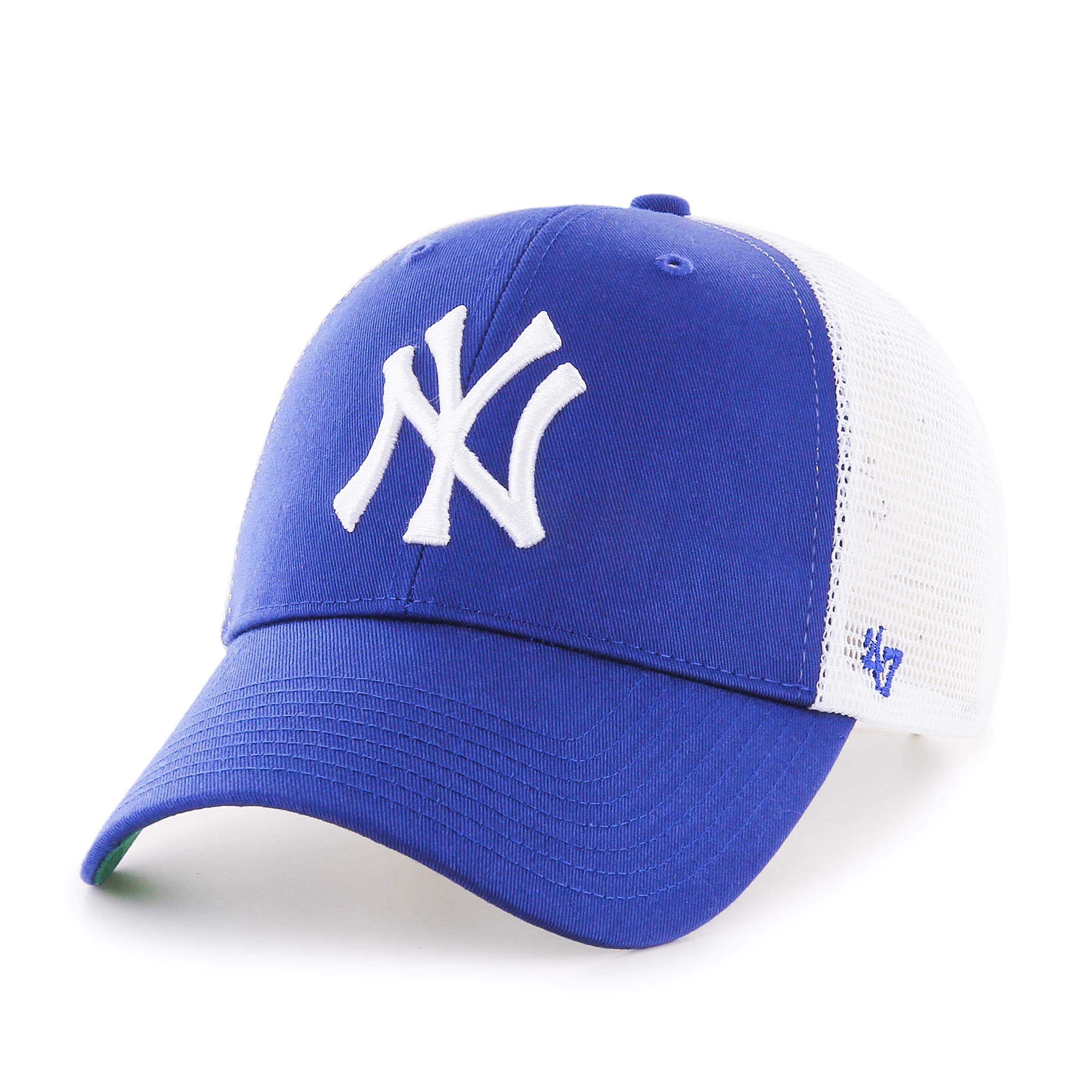 47 Mlb New York Yankees Branson '47 Mvp Cap, Royal Blue, One Size