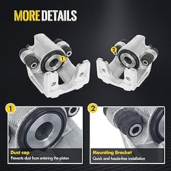 KUSATEC 184755 184754 Disc Brake Caliper with