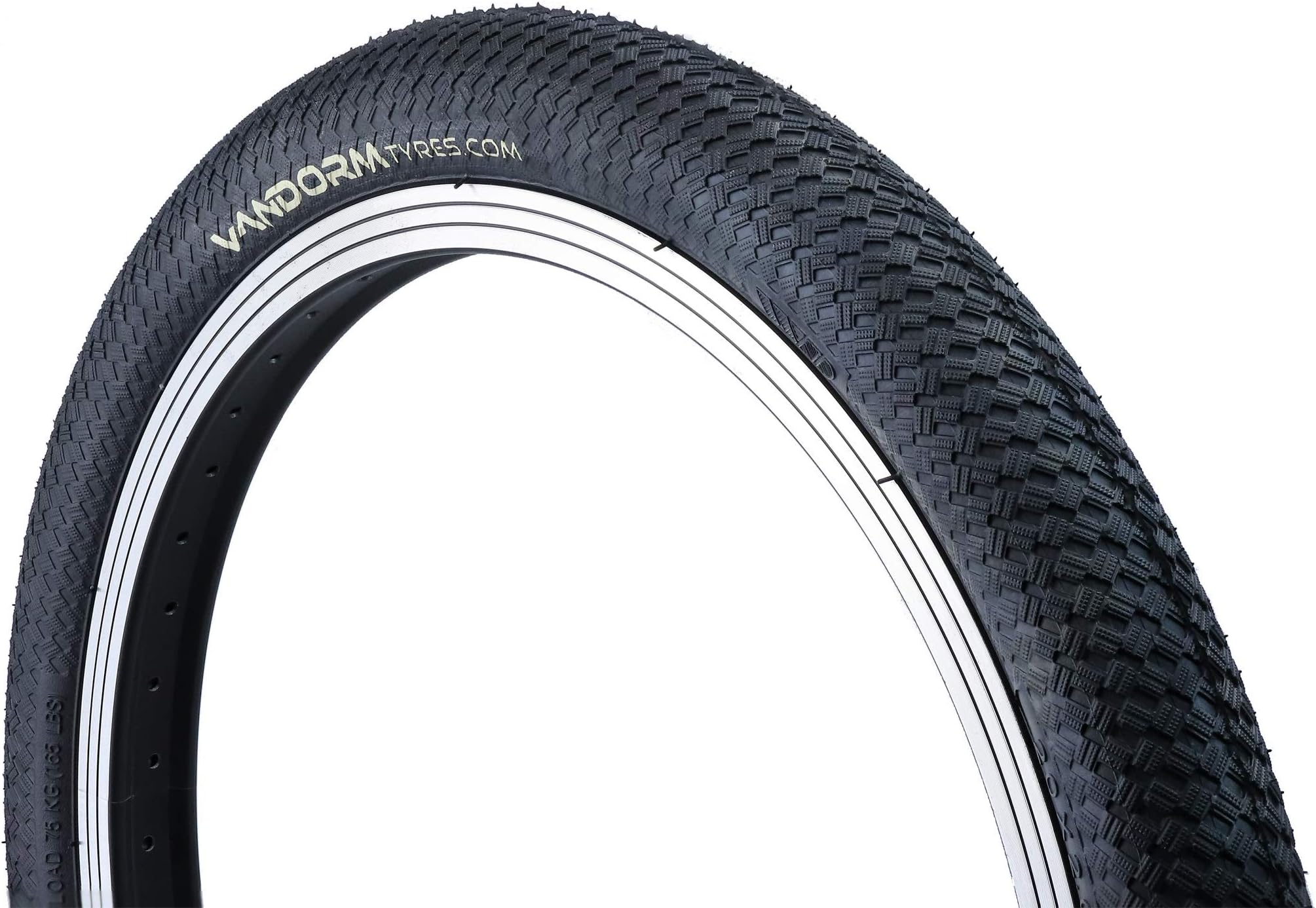Vandorm DRIFTER R2R 20" x 2.00" BMX BLACK Tyre - P1110BLK - MRRP £12.99