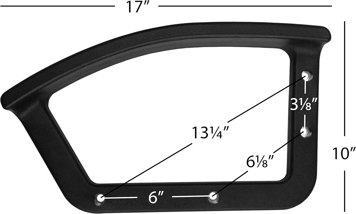 Replacement Office Chair Loop Arm - Angled Style Left Side S5373L-A: Furniture & Decor