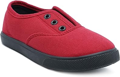 laceless boys sneakers
