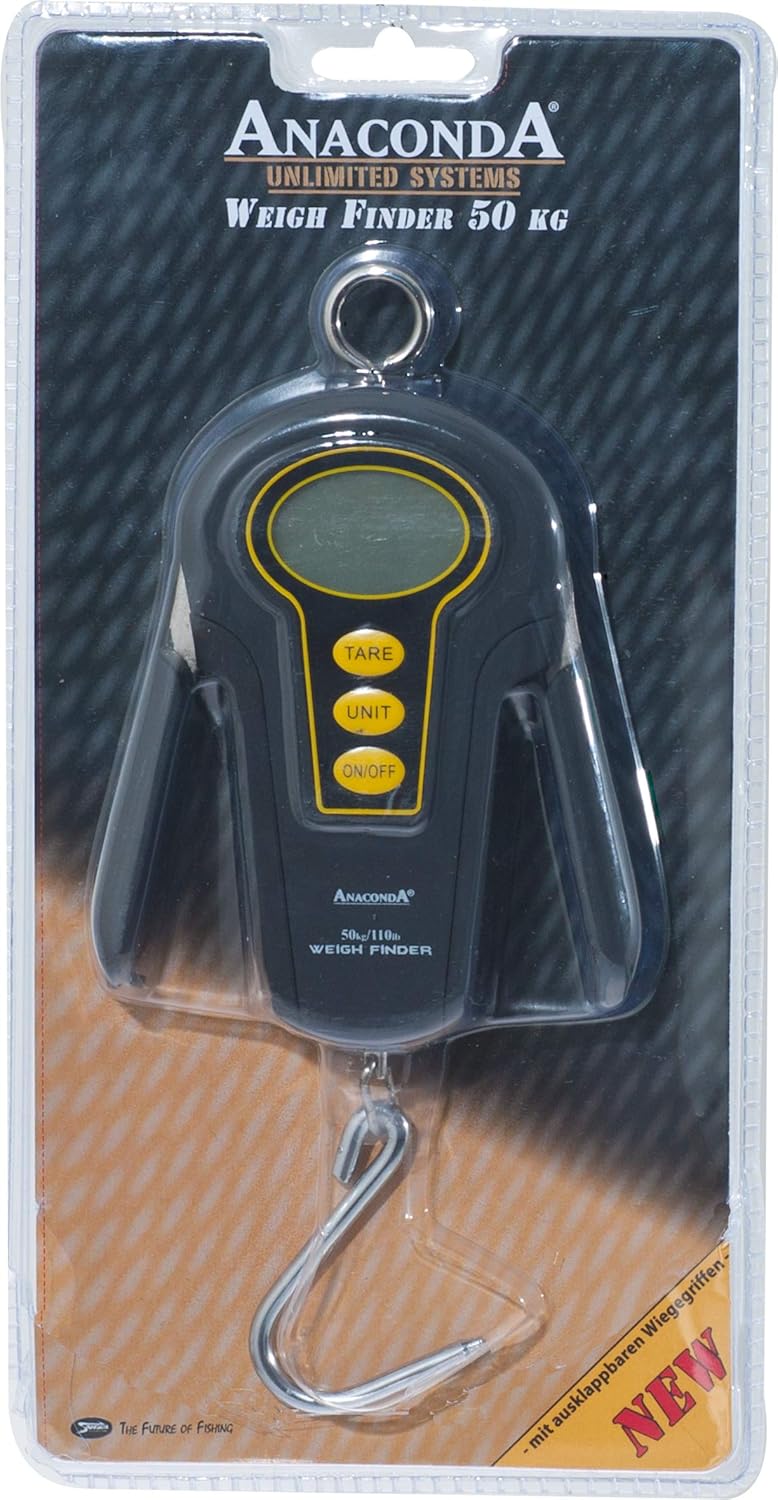 Anaconda Unisex Adult Weigh Finder 50kg Scales 2283150 Carp Scales