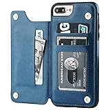 for iPhone 7 Plus/8 Plus Wallet Case with Card